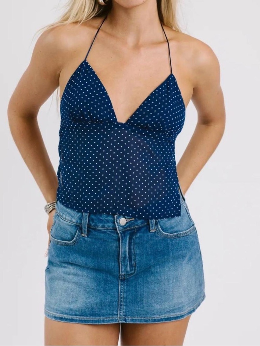 Grey Bandit Top